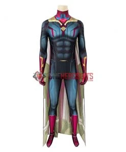 OneHeroSuits Vision Cosplay Costume The Wanda Vision Detail Printed Edition