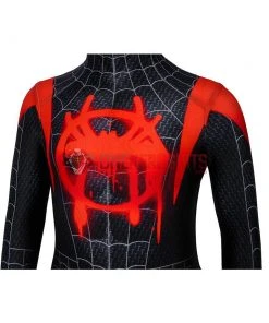 OneHeroSuits Zentai/Jumpsuit Gift For Boys Miles Morales Black Spider-man Cosplay Suit HQ Printed Costumes