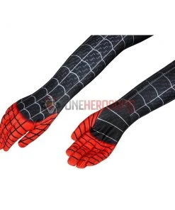 OneHeroSuits Zentai/Jumpsuit Gift For Boys Miles Morales Black Spider-man Cosplay Suit HQ Printed Costumes