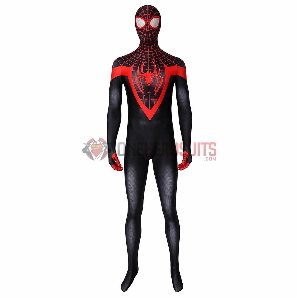 OneHeroSuits Ultimate Spider-Man Cosplay Costumes Miles Morales Cosplay Suit Zentai/Jumpsuit 2 OneHeroSuits Ultimate Spider-Man Cosplay Costumes Miles Morales Cosplay Suit Zentai/Jumpsuit