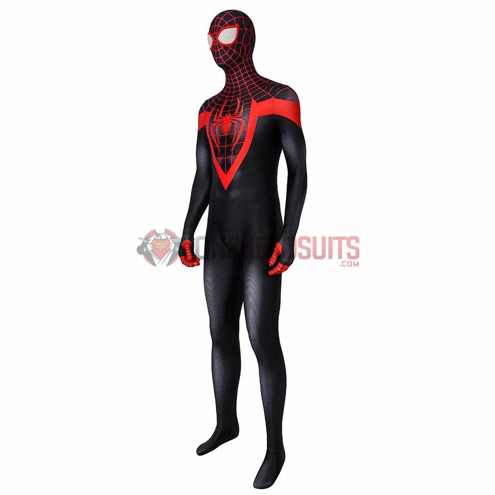 OneHeroSuits Ultimate Spider-Man Cosplay Costumes Miles Morales Cosplay Suit Zentai/Jumpsuit 5 OneHeroSuits Ultimate Spider-Man Cosplay Costumes Miles Morales Cosplay Suit Zentai/Jumpsuit