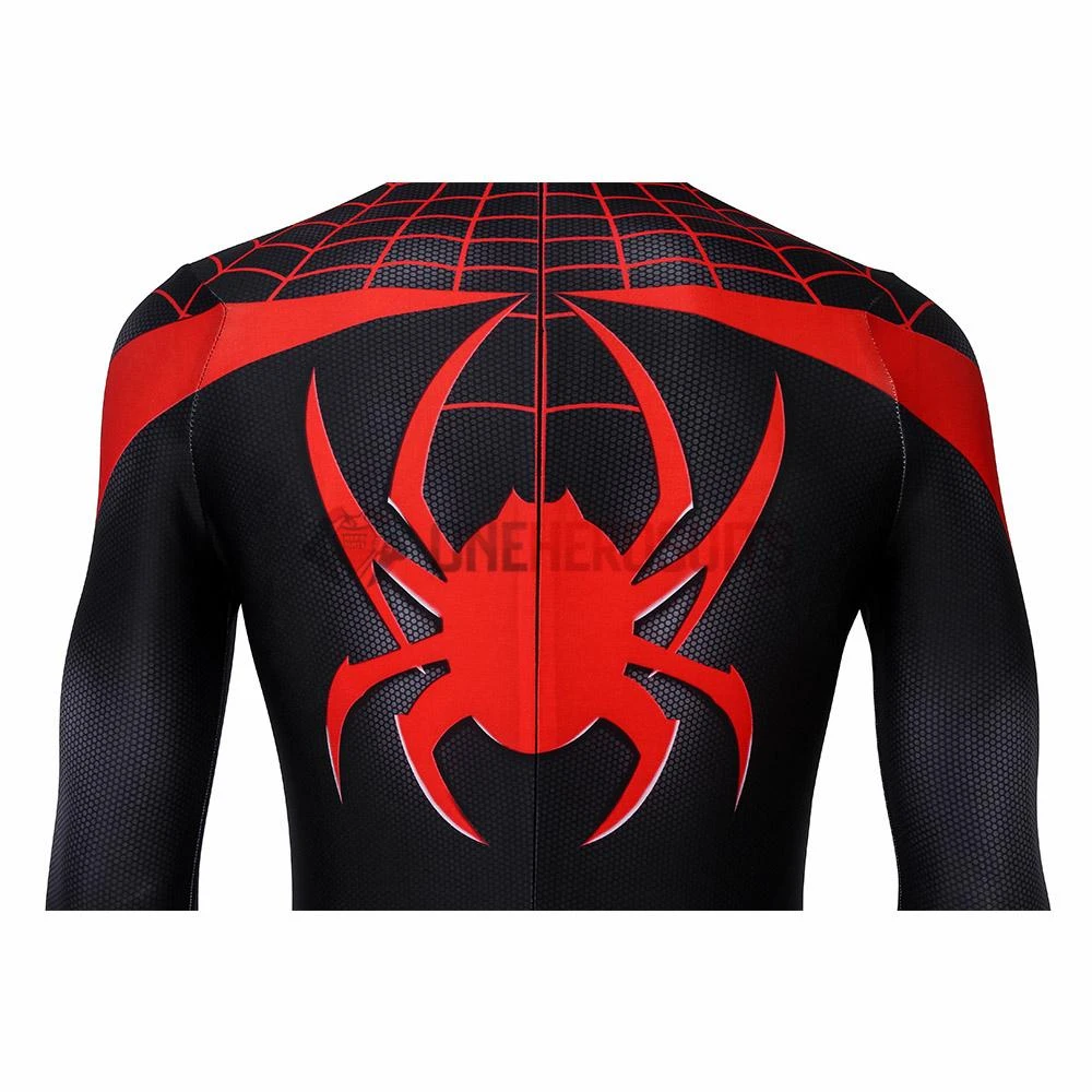 OneHeroSuits Ultimate Spider-Man Cosplay Costumes Miles Morales Cosplay Suit Zentai/Jumpsuit 9 OneHeroSuits Ultimate Spider-Man Cosplay Costumes Miles Morales Cosplay Suit Zentai/Jumpsuit