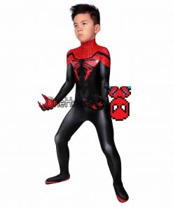 OneHeroSuits Zentai/Jumpsuit Christmas Gifts For Kids Superior Spider-man Cosplay Costume Children Spandex Costume