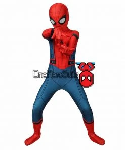 OneHeroSuits Christmas Gifts For Kids Spider-man Cosplay Costume Children Spiderman BodySuit