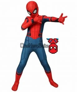 OneHeroSuits Christmas Gifts For Kids Spider-man Cosplay Costume Children Spiderman BodySuit
