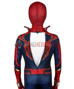 OneHeroSuits Kids Iron Spider-Man Suit Avengers SuperHero Cosplay Costumes For Children Zentai/Jumpsuit