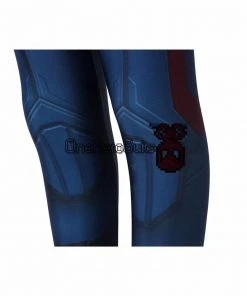 OneHeroSuits Christmas Gifts For Kids Captain America Endgame Cosplay Costume Children Spandex Cosplay Suit