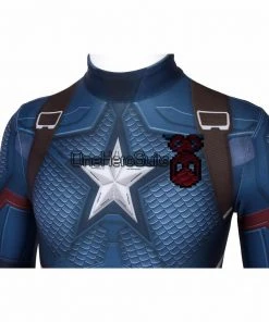 OneHeroSuits Christmas Gifts For Kids Captain America Endgame Cosplay Costume Children Spandex Cosplay Suit
