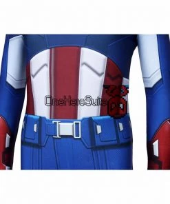 OneHeroSuits Christmas Gifts For Kids Captain America Classic Cosplay Costume Children Superhero Suits