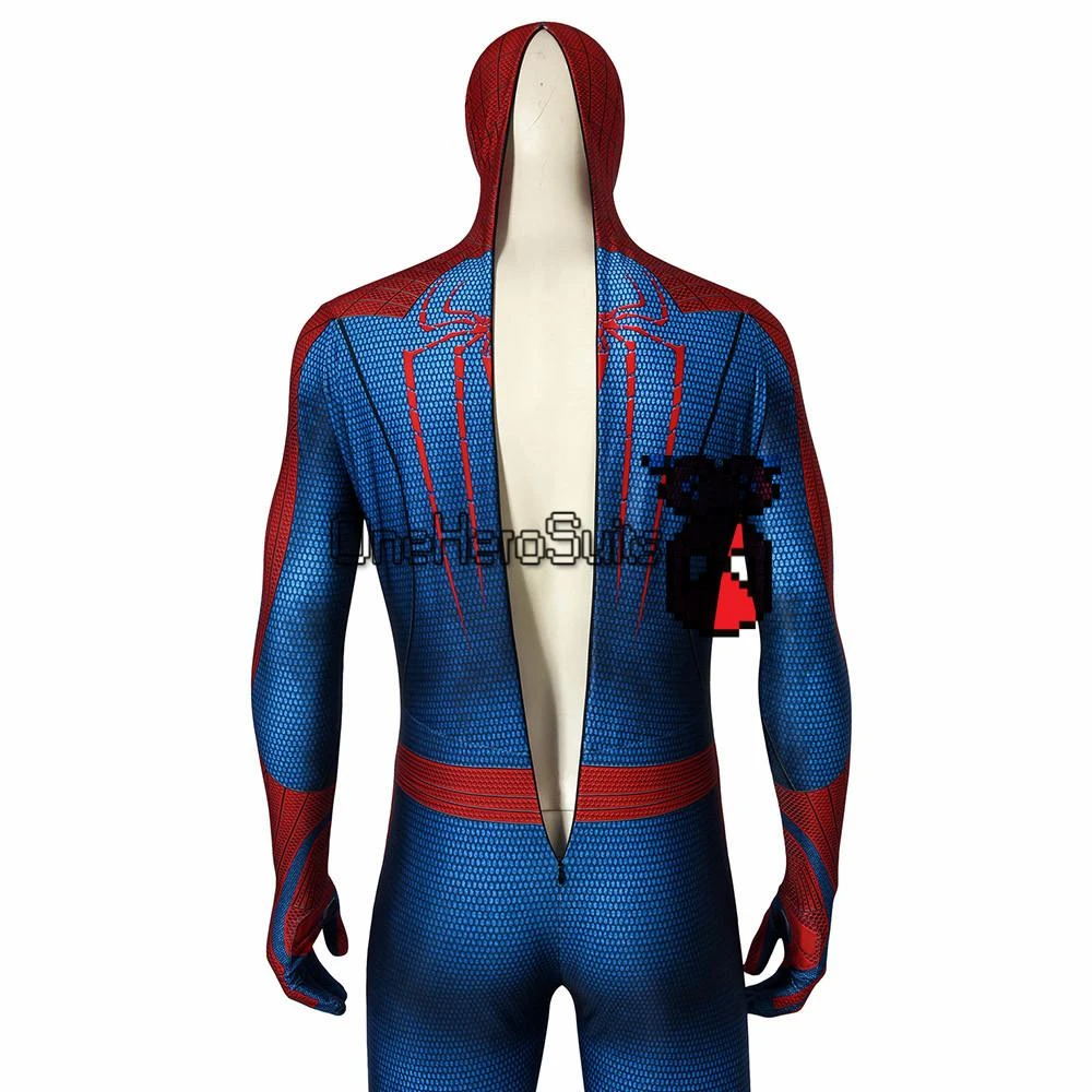 OneHeroSuits The Amazing Spider-Man Cosplay Costume Peter Parker HD Printed Zentai Zentai/Jumpsuit 12 OneHeroSuits The Amazing Spider-Man Cosplay Costume Peter Parker HD Printed Zentai Zentai/Jumpsuit