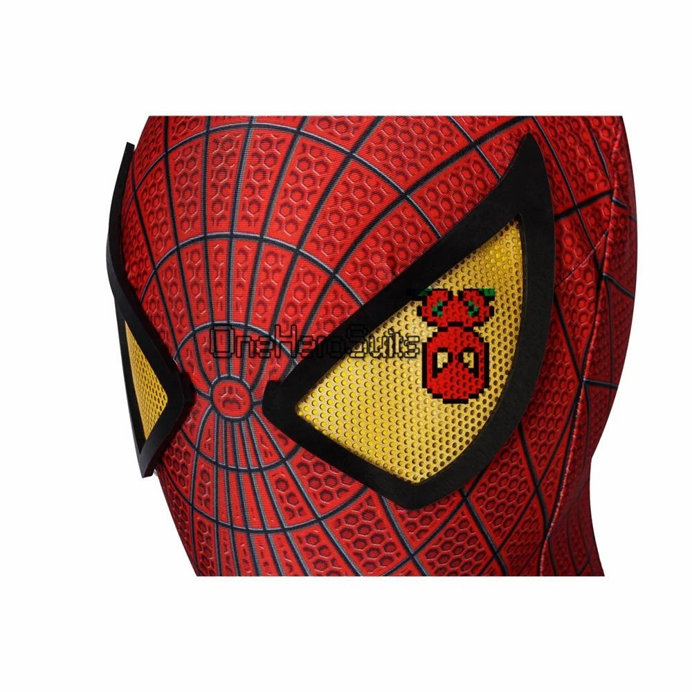 OneHeroSuits The Amazing Spider-Man Cosplay Costume Peter Parker HD Printed Zentai Zentai/Jumpsuit 6 OneHeroSuits The Amazing Spider-Man Cosplay Costume Peter Parker HD Printed Zentai Zentai/Jumpsuit
