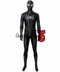 OneHeroSuits Venom Eddie Brock Cosplay Costume Black Spider-man Suit