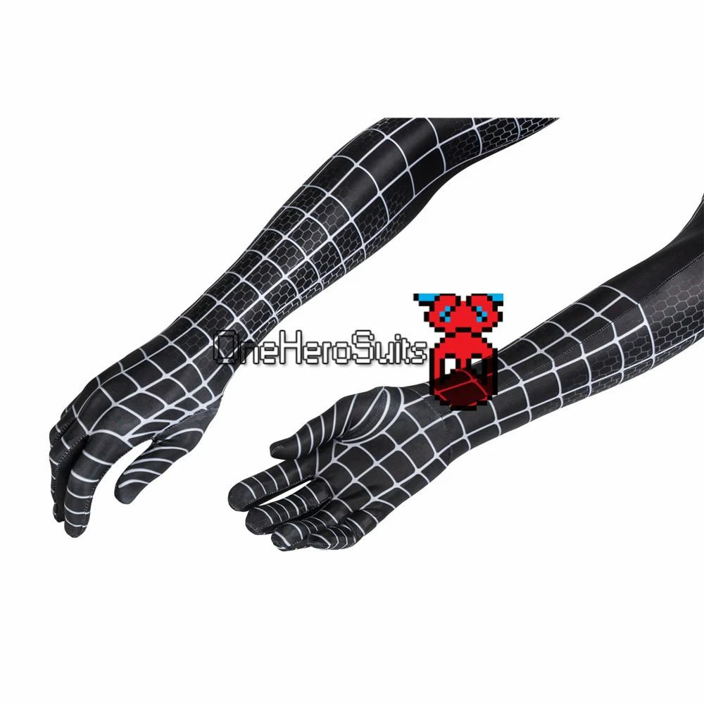 OneHeroSuits Venom Eddie Brock Cosplay Costume Black Spider-man Suit 12 OneHeroSuits Venom Eddie Brock Cosplay Costume Black Spider-man Suit