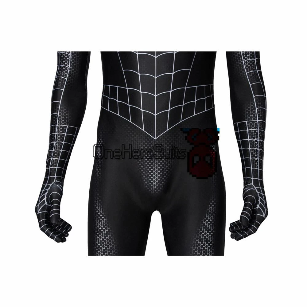 OneHeroSuits Venom Eddie Brock Cosplay Costume Black Spider-man Suit 9 OneHeroSuits Venom Eddie Brock Cosplay Costume Black Spider-man Suit
