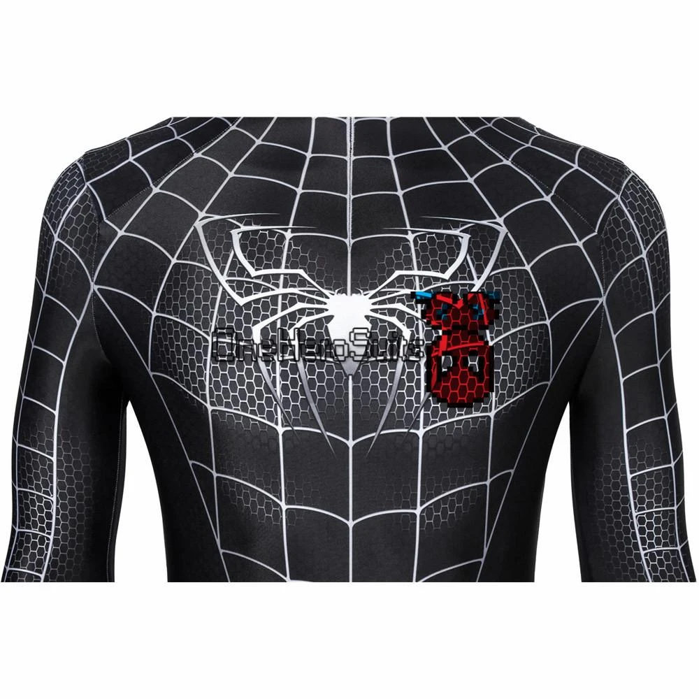 OneHeroSuits Venom Eddie Brock Cosplay Costume Black Spider-man Suit 7 OneHeroSuits Venom Eddie Brock Cosplay Costume Black Spider-man Suit