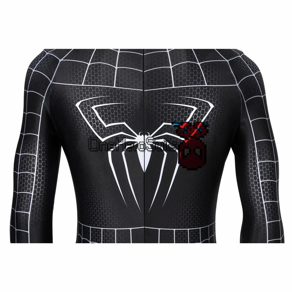 OneHeroSuits Venom Eddie Brock Cosplay Costume Black Spider-man Suit 6 OneHeroSuits Venom Eddie Brock Cosplay Costume Black Spider-man Suit