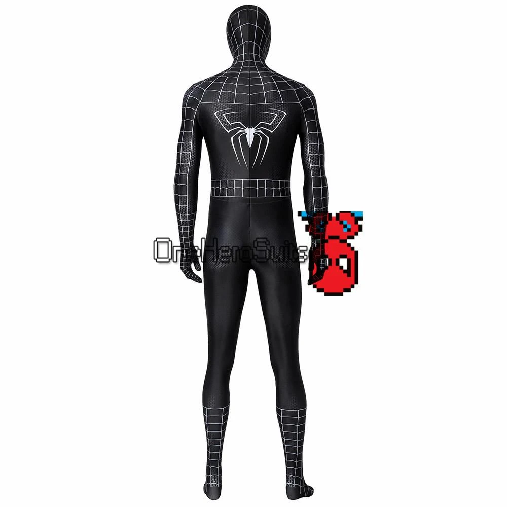 OneHeroSuits Venom Eddie Brock Cosplay Costume Black Spider-man Suit 5 OneHeroSuits Venom Eddie Brock Cosplay Costume Black Spider-man Suit