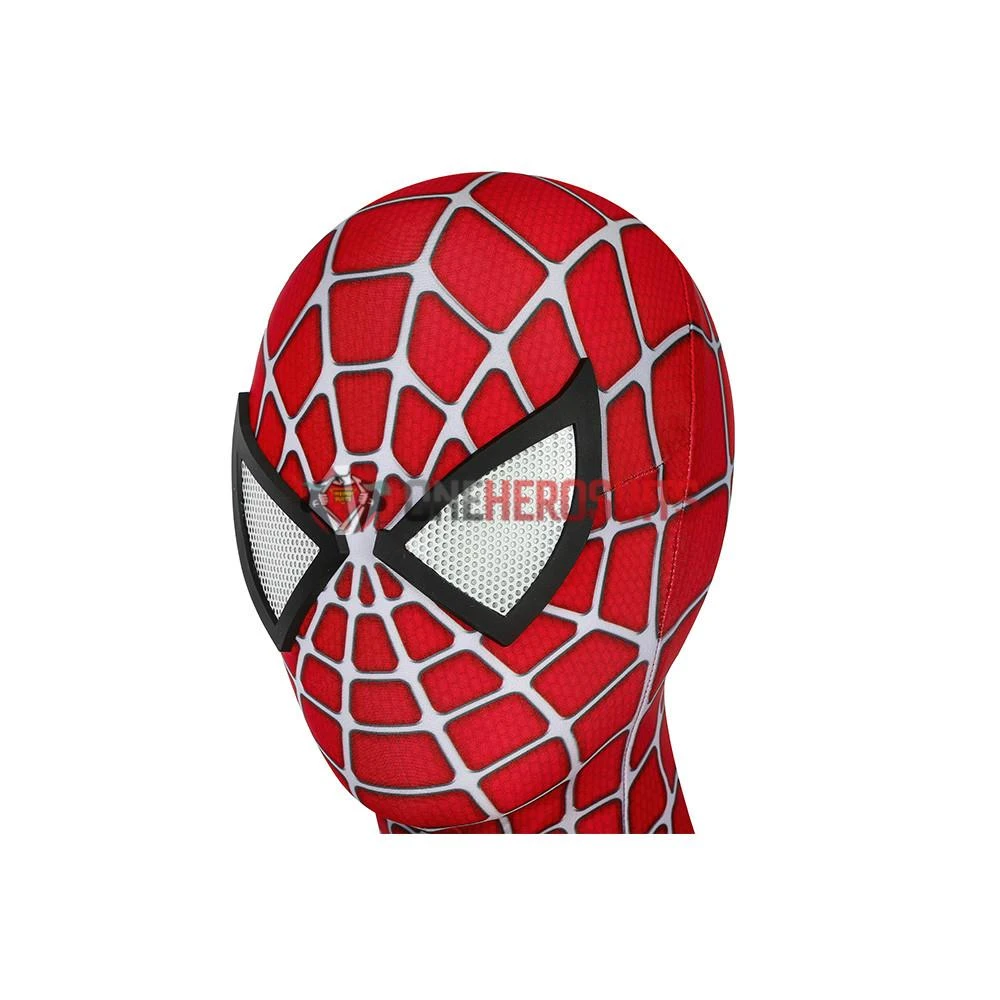 OneHeroSuits Kids Spider-man Cosplay Suit Classic Tobey Maguire Printed Edition Zentai/Jumpsuit 11 OneHeroSuits Kids Spider-man Cosplay Suit Classic Tobey Maguire Printed Edition Zentai/Jumpsuit