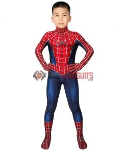 OneHeroSuits Kids Spider-man Cosplay Suit Classic Tobey Maguire Printed Edition Zentai/Jumpsuit 22 OneHeroSuits Kids Spider-man Cosplay Suit Classic Tobey Maguire Printed Edition Zentai/Jumpsuit