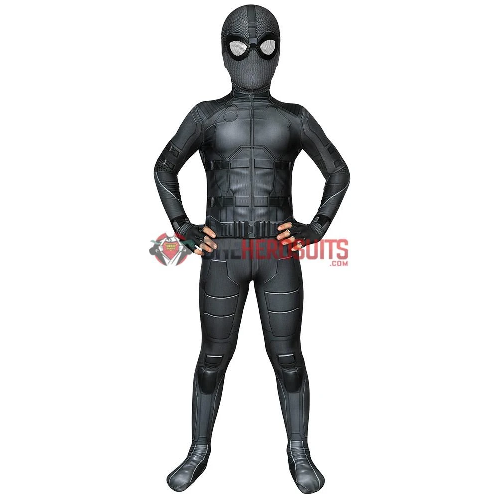 OneHeroSuits Zentai/Jumpsuit Spider-man Stealth Suit For Kids Night Monkey Children Halloween Printed Costume 4 OneHeroSuits Zentai/Jumpsuit Spider-man Stealth Suit For Kids Night Monkey Children Halloween Printed Costume