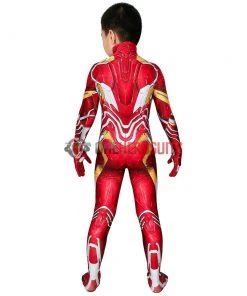 OneHeroSuits Kids Iron-man Spandex Cosplay Suit Ideas For Children Halloween Cosplay