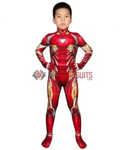 OneHeroSuits Kids Iron-man Spandex Cosplay Suit Ideas For Children Halloween Cosplay