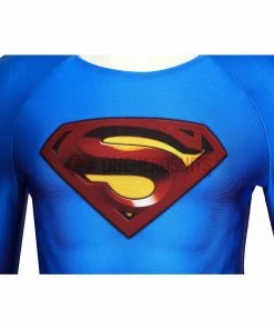 OneHeroSuits Christmas Gifts For Kids Superman Cosplay Costume Crisis On Infinite Earths Suit With Cloak Kids Cosplay
