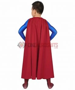 OneHeroSuits Christmas Gifts For Kids Superman Cosplay Costume Crisis On Infinite Earths Suit With Cloak Kids Cosplay