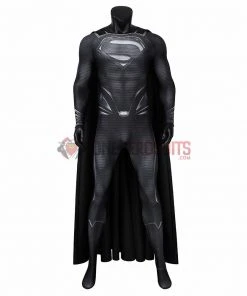 OneHeroSuits SuperMan Clark Kent Black Cosplay Costumes Justice League Cosplay Suit