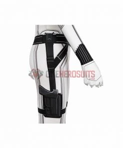 1herosuits Natasha Romanoff Spandex White Cosplay Costumes Black Widow 3D Printed Cosplay Suit
