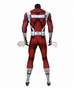 1herosuits Costumes 2020 Red Guardian Spandex Cosplay Costume