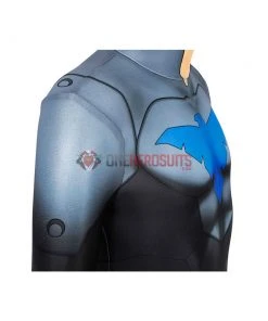 OneHeroSuits Kids Nightwing Cosplay Suit Comic Edition Creative Gifts For Children Expert-level Cosplay Bodysuit & Zentai 28 OneHeroSuits Kids Nightwing Cosplay Suit Comic Edition Creative Gifts For Children Expert-level Cosplay Bodysuit & Zentai