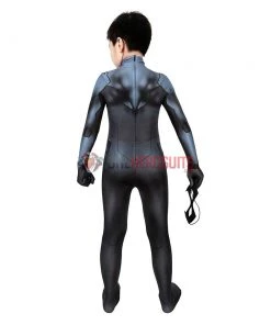 OneHeroSuits Kids Nightwing Cosplay Suit Comic Edition Creative Gifts For Children Expert-level Cosplay Bodysuit & Zentai 19 OneHeroSuits Kids Nightwing Cosplay Suit Comic Edition Creative Gifts For Children Expert-level Cosplay Bodysuit & Zentai