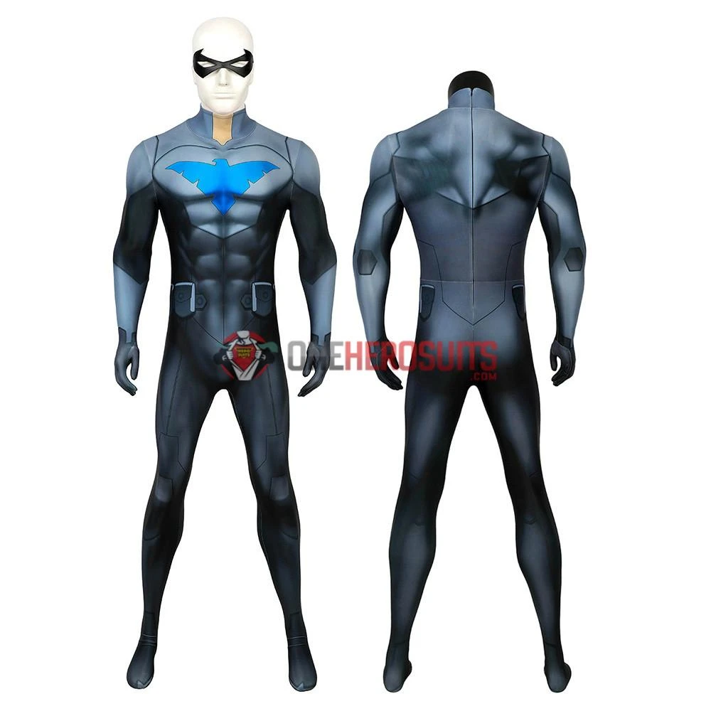 OneHeroSuits Nightwing Son Of Batman Cosplay Costumes 16 OneHeroSuits Nightwing Son Of Batman Cosplay Costumes