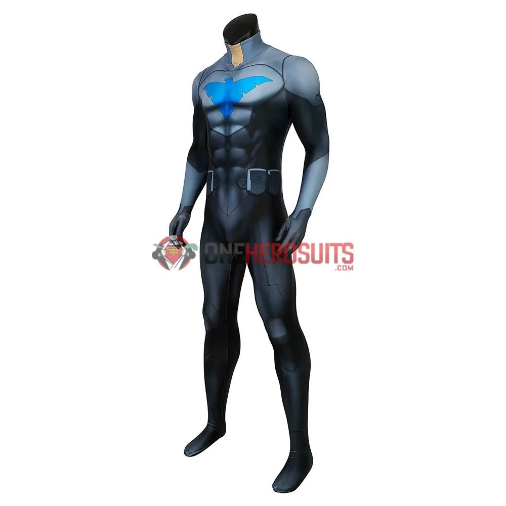 OneHeroSuits Nightwing Son Of Batman Cosplay Costumes 3 OneHeroSuits Nightwing Son Of Batman Cosplay Costumes