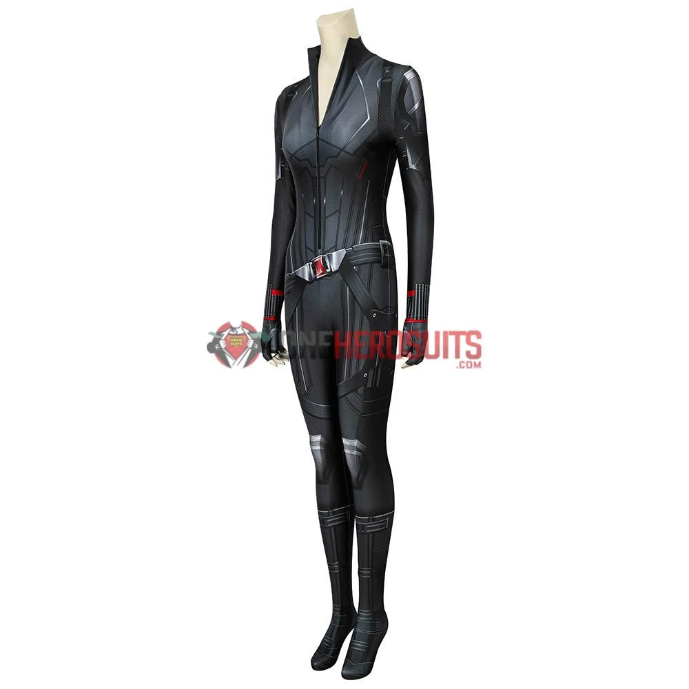 OneHeroSuits Expert-level Cosplay Bodysuit & Zentai Black Widow Spandex Cosplay Suit For Female Cosplayers 4 OneHeroSuits Expert-level Cosplay Bodysuit & Zentai Black Widow Spandex Cosplay Suit For Female Cosplayers