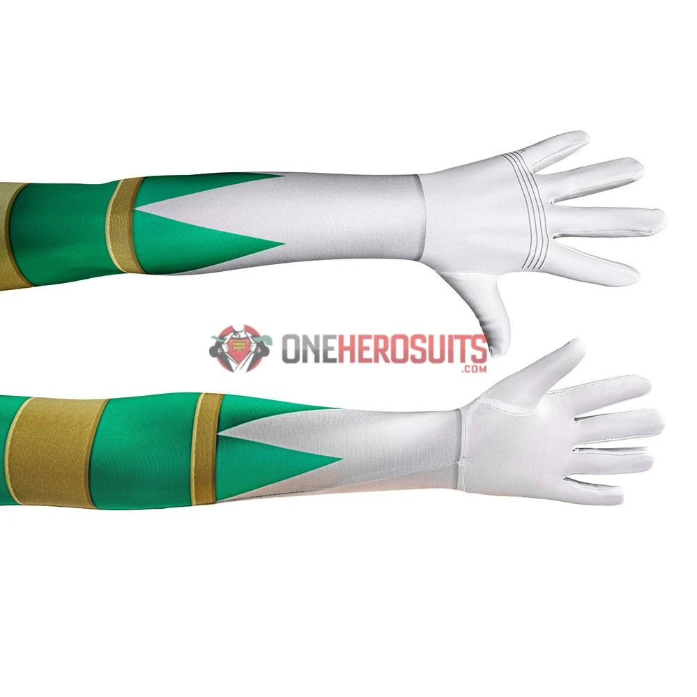 OneHeroSuits Kids Green Power Ranger Cosplay Suit Expert-level Cosplay Bodysuit & Zentai 12 OneHeroSuits Kids Green Power Ranger Cosplay Suit Expert-level Cosplay Bodysuit & Zentai