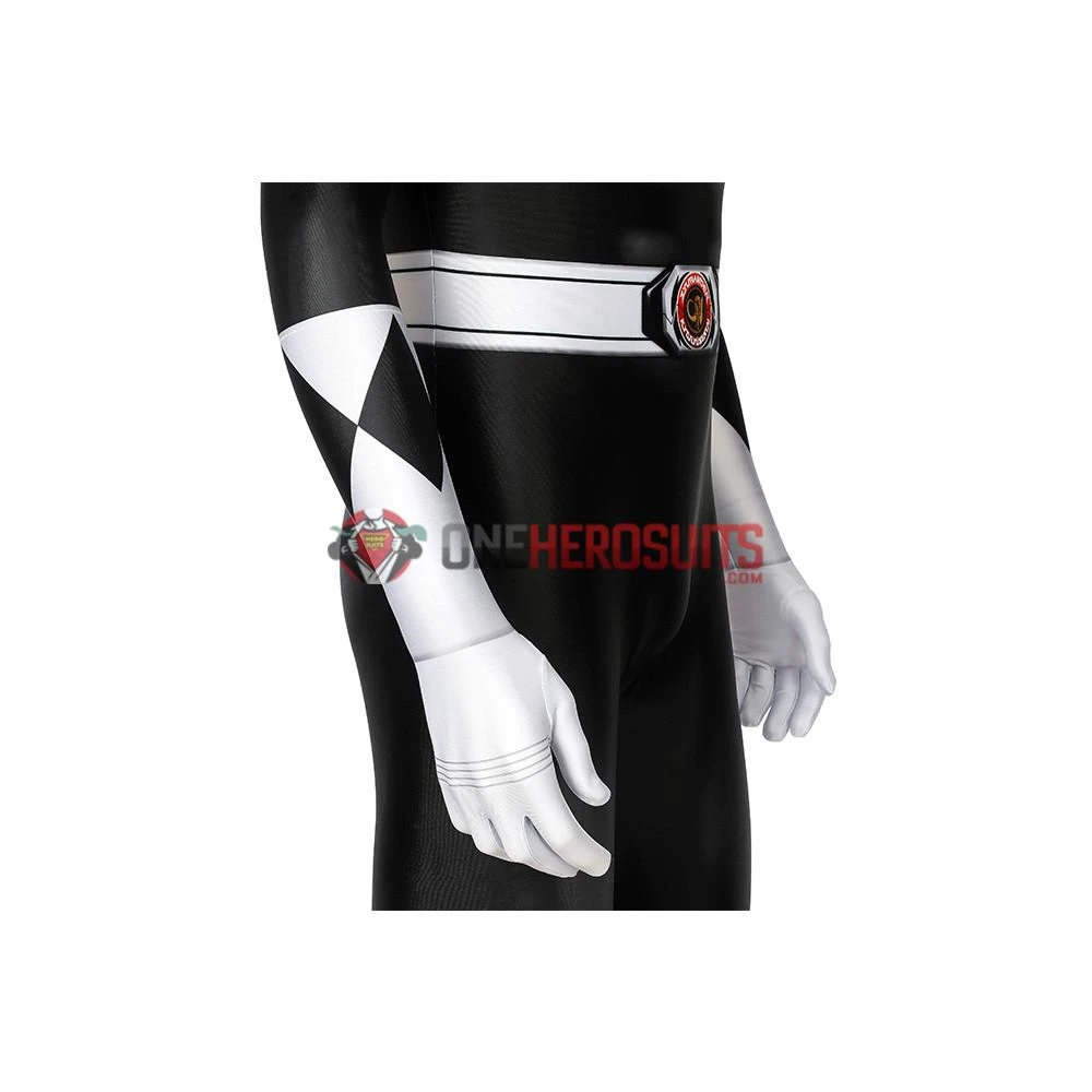 OneHeroSuits Black Power Rangers Suit Power Ranger Black Spandex Cosplay Costume 11 OneHeroSuits Black Power Rangers Suit Power Ranger Black Spandex Cosplay Costume