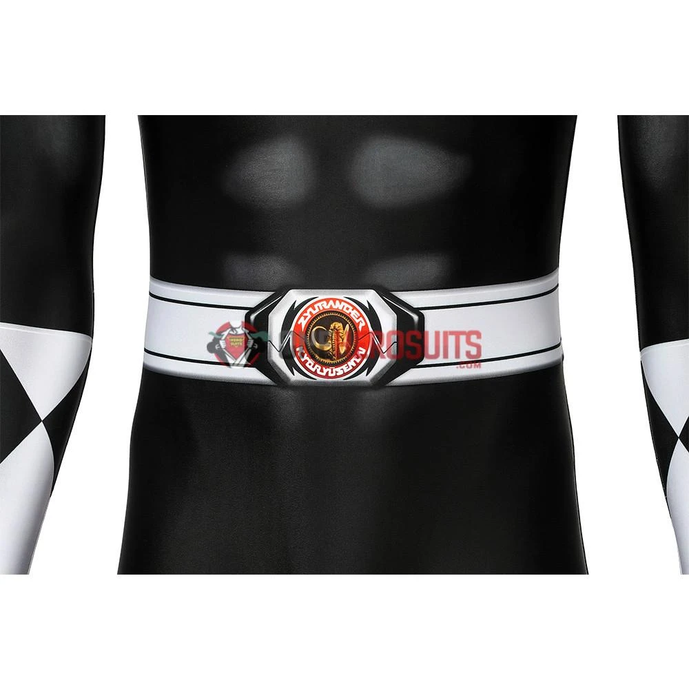 OneHeroSuits Black Power Rangers Suit Power Ranger Black Spandex Cosplay Costume 12 OneHeroSuits Black Power Rangers Suit Power Ranger Black Spandex Cosplay Costume