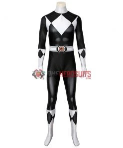 OneHeroSuits Black Power Rangers Suit Power Ranger Black Spandex Cosplay Costume 32 OneHeroSuits Black Power Rangers Suit Power Ranger Black Spandex Cosplay Costume