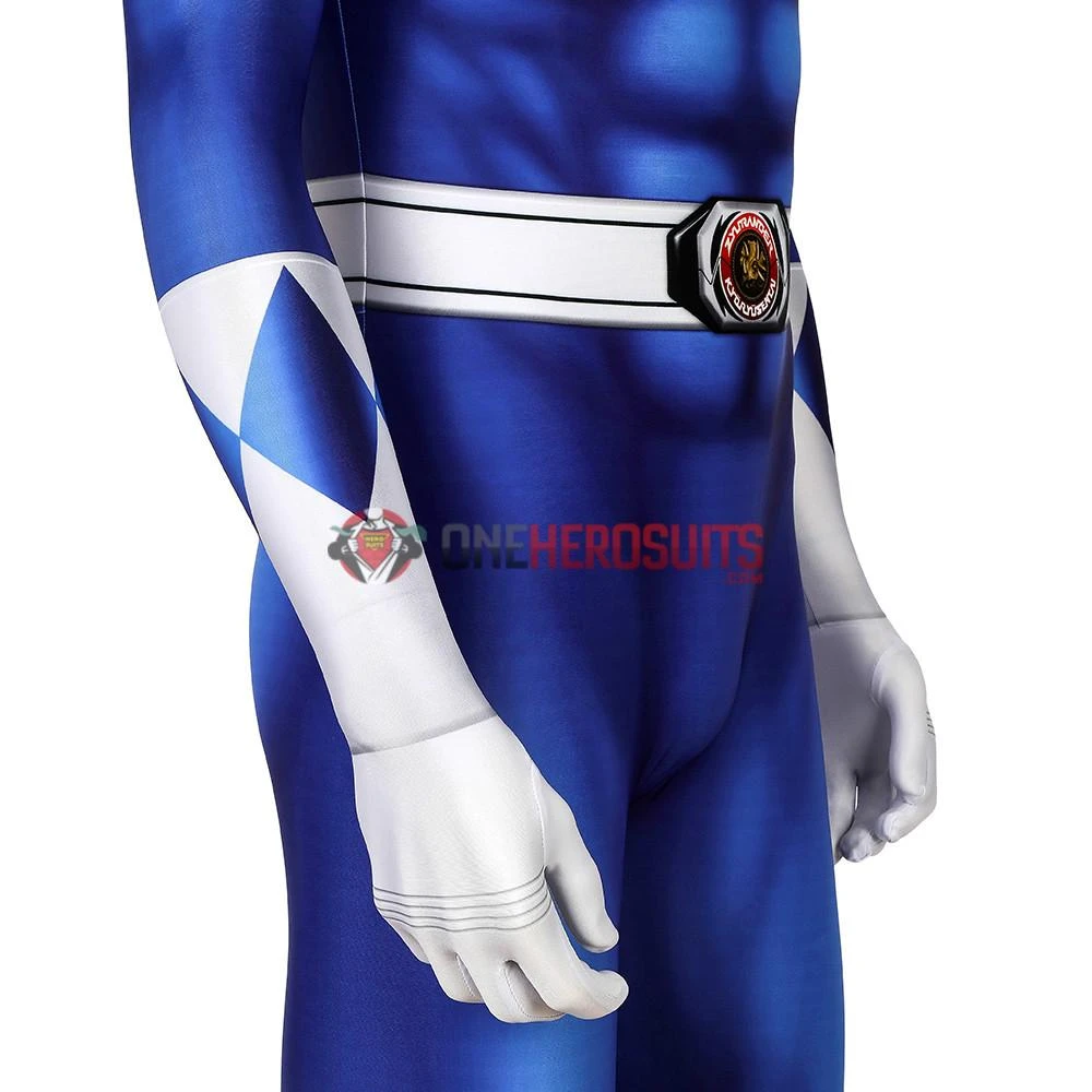 OneHeroSuits Expert-level Cosplay Bodysuit & Zentai Blue Power Ranger Cosplay Suit Spandex Power Rangers Costumes Lightweight 16 OneHeroSuits Expert-level Cosplay Bodysuit & Zentai Blue Power Ranger Cosplay Suit Spandex Power Rangers Costumes Lightweight