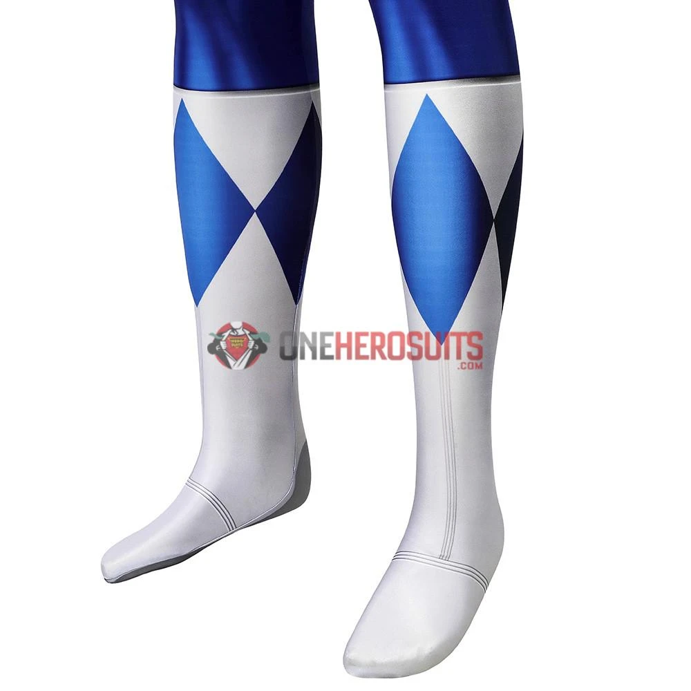OneHeroSuits Expert-level Cosplay Bodysuit & Zentai Blue Power Ranger Cosplay Suit Spandex Power Rangers Costumes Lightweight 17 OneHeroSuits Expert-level Cosplay Bodysuit & Zentai Blue Power Ranger Cosplay Suit Spandex Power Rangers Costumes Lightweight
