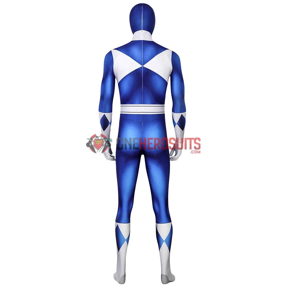OneHeroSuits Expert-level Cosplay Bodysuit & Zentai Blue Power Ranger Cosplay Suit Spandex Power Rangers Costumes Lightweight 8 OneHeroSuits Expert-level Cosplay Bodysuit & Zentai Blue Power Ranger Cosplay Suit Spandex Power Rangers Costumes Lightweight