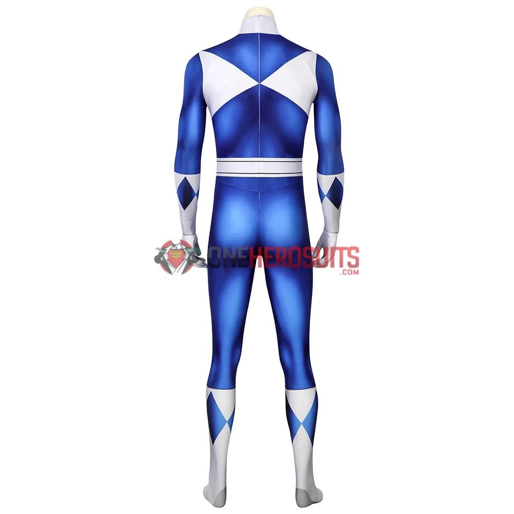 OneHeroSuits Expert-level Cosplay Bodysuit & Zentai Blue Power Ranger Cosplay Suit Spandex Power Rangers Costumes Lightweight 12 OneHeroSuits Expert-level Cosplay Bodysuit & Zentai Blue Power Ranger Cosplay Suit Spandex Power Rangers Costumes Lightweight