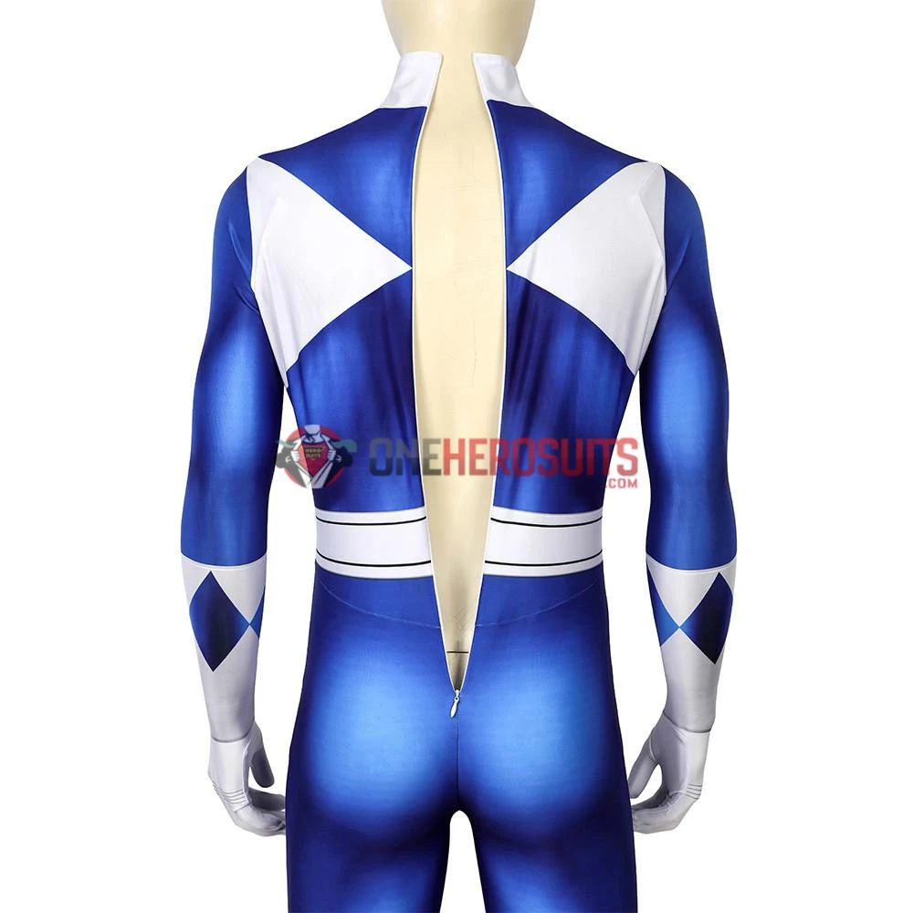 OneHeroSuits Expert-level Cosplay Bodysuit & Zentai Blue Power Ranger Cosplay Suit Spandex Power Rangers Costumes Lightweight 13 OneHeroSuits Expert-level Cosplay Bodysuit & Zentai Blue Power Ranger Cosplay Suit Spandex Power Rangers Costumes Lightweight