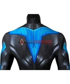 OneHeroSuits Titans Nightwing Cosplay Costume Detail Printed Spandex Suit Expert-level Cosplay Bodysuit & Zentai