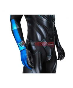 OneHeroSuits Titans Nightwing Cosplay Costume Detail Printed Spandex Suit Expert-level Cosplay Bodysuit & Zentai