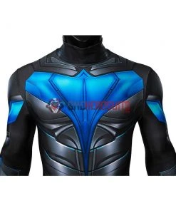 OneHeroSuits Titans Nightwing Cosplay Costume Detail Printed Spandex Suit Expert-level Cosplay Bodysuit & Zentai