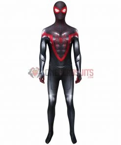 OneHeroSuits Spider-man 3D Printed Suit Miles Morales PS5 Bodysuit Zentai/Jumpsuit