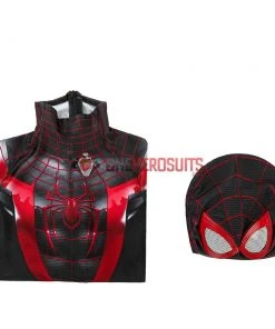 OneHeroSuits Kids Spider-man Miles Morales PS5 Cosplay Suit 29 OneHeroSuits Kids Spider-man Miles Morales PS5 Cosplay Suit